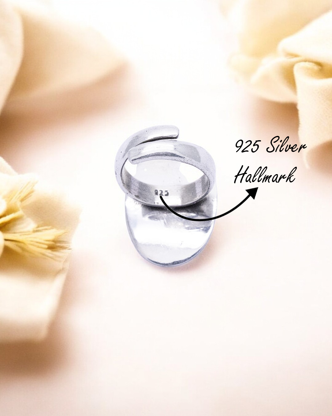 Handcrafted 925 Oxidized Filigree Silver Ring