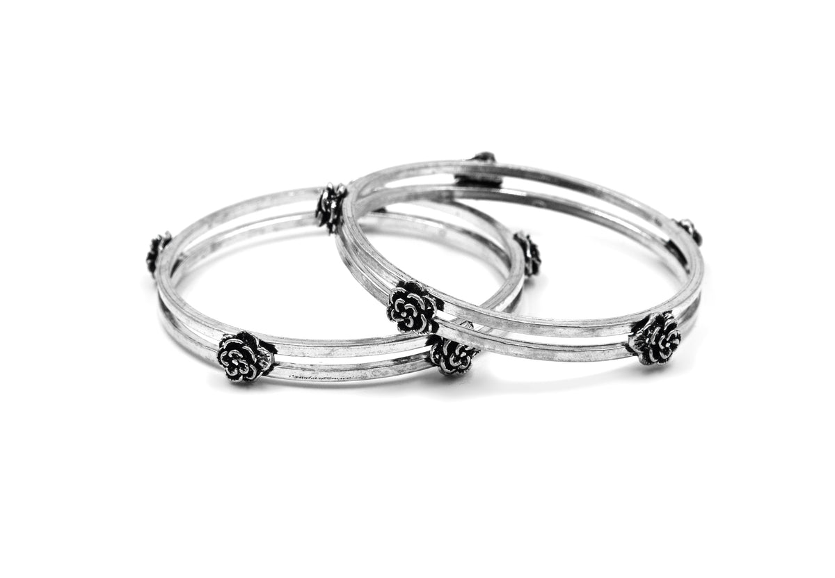 Bangles | Silver Bangles | 925 Silver Bangle | Sterling Silver Bangles | Adjustable bangles |
