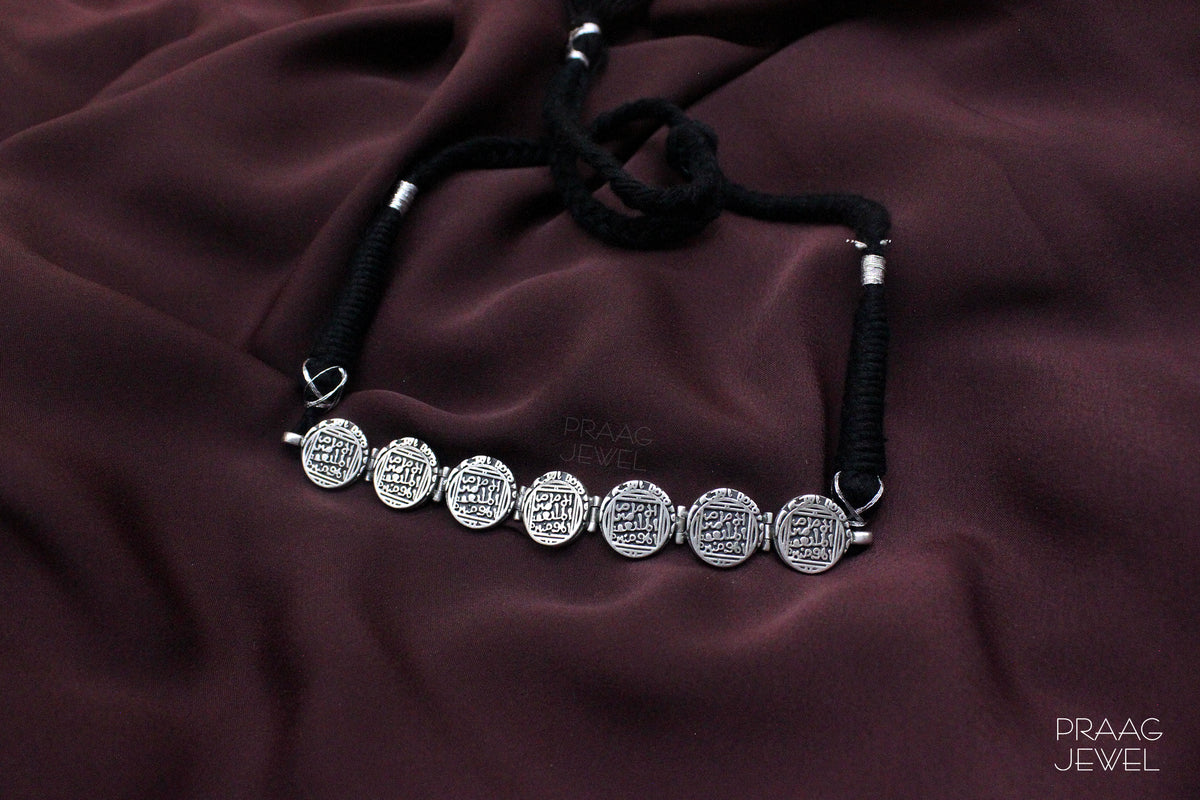 Silver Choker | kundan choker | Silver kundan choker | silver necklace | Necklace for girls | Necklace for women | Navaratri Special Necklace