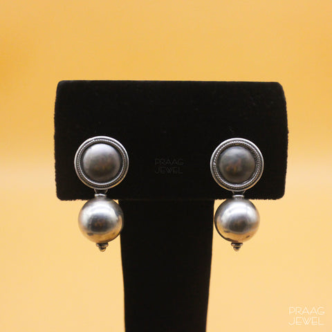 Silver Jhumka | Silver earrings | silver jhumka Image | Silver Earring | Jhumka| 925 Silver Earring | Earrings For Girls 