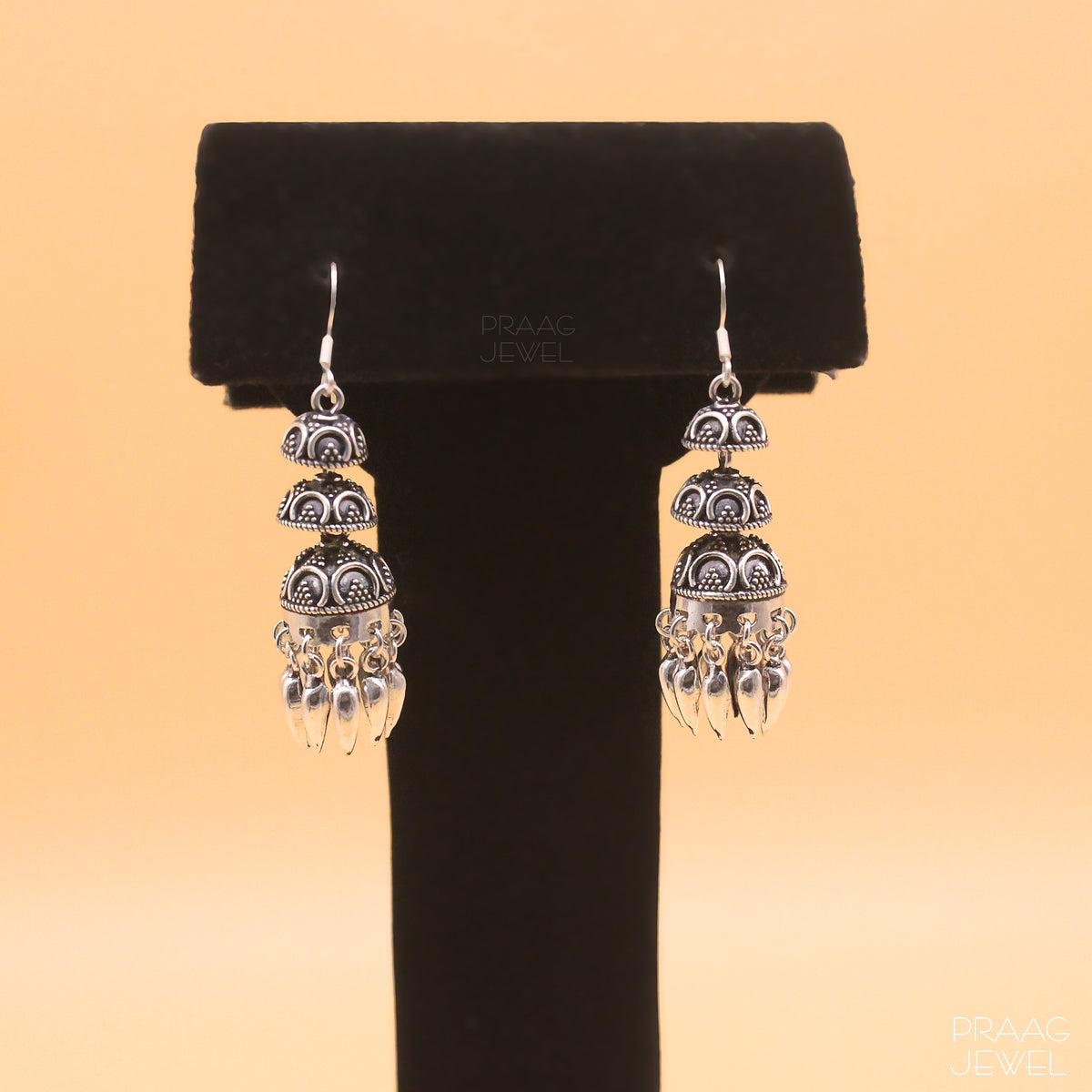 Silver Jhumka Image | silver jhumka Image | Silver Earring | Jhumka| 925 Silver Earring | Earrings For Girls 
