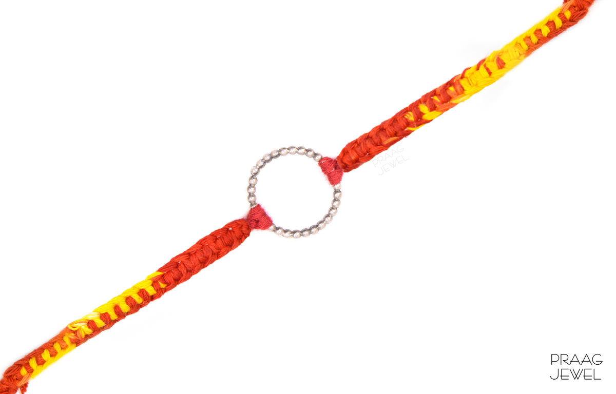 Silver Rakhi Image