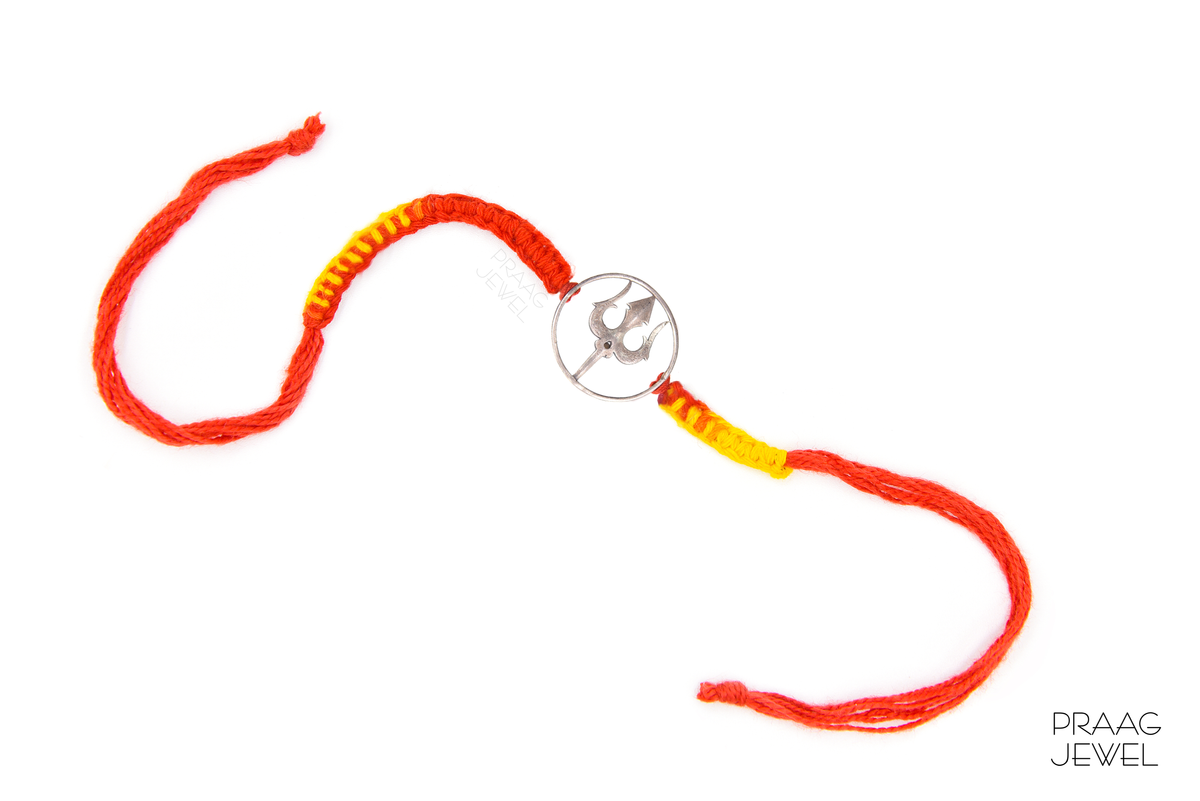 Silver Rakhi Image